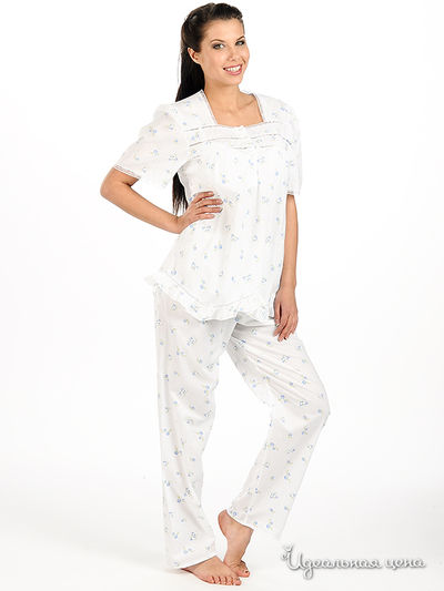 Пижама NOTTEBLU&PRIMA ROSA, цвет цвет белый