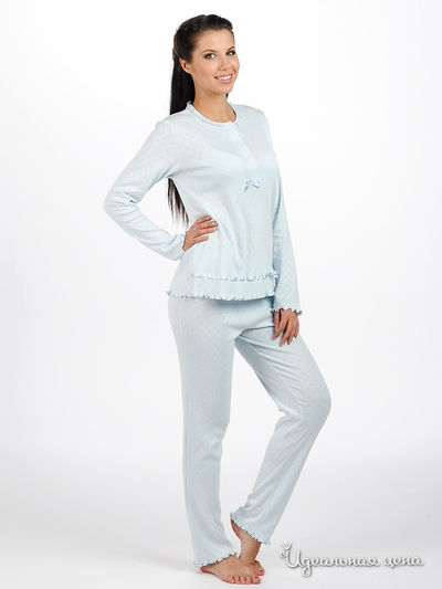 Пижама NOTTEBLU&PRIMA ROSA, цвет цвет голубой