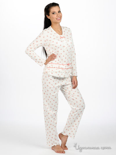 Пижама NOTTEBLU&PRIMA ROSA, цвет цвет белый