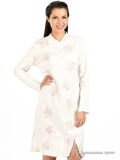 Сорочка NOTTEBLU&PRIMA ROSA, цвет цвет белый