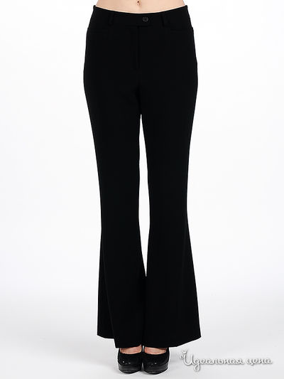 Брюки Мультибренд, цвет цвет черный