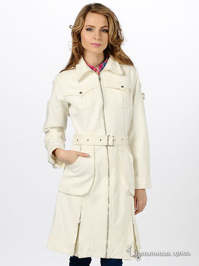 Плащ Турецкий шик, цвет цвет белый