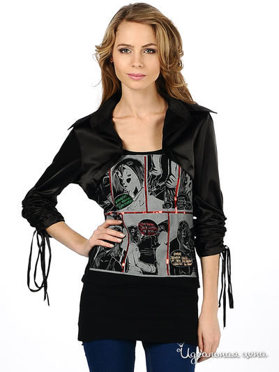 Туника Турецкий шик, цвет цвет черный