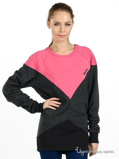 Джемпер Bench, цвет цвет серый / розовый