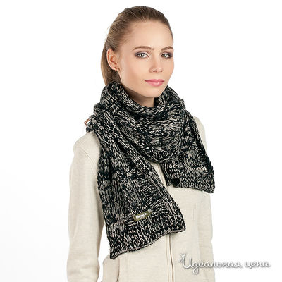 Шарф Bench, цвет цвет темно-серый меланж