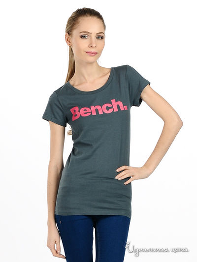 Футболка Bench, цвет цвет серый