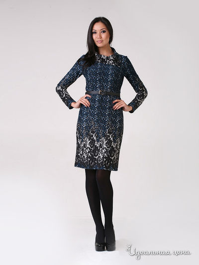 Платье Fleuretta, цвет цвет синий / черный / белый