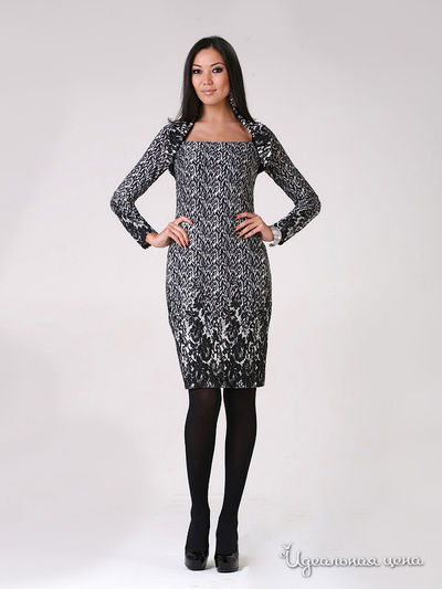 Платье Fleuretta, цвет цвет серый / белый