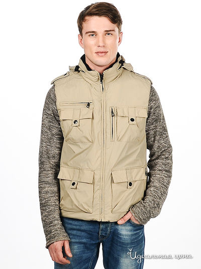 Жилет Evolution, цвет цвет бежевый