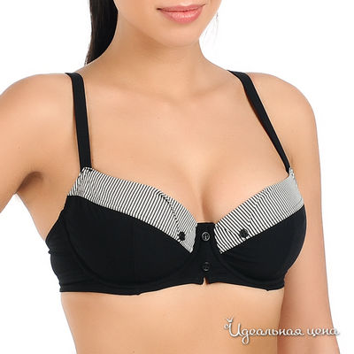 Бюстгальтер Chantal Tomass, цвет цвет черный / белый