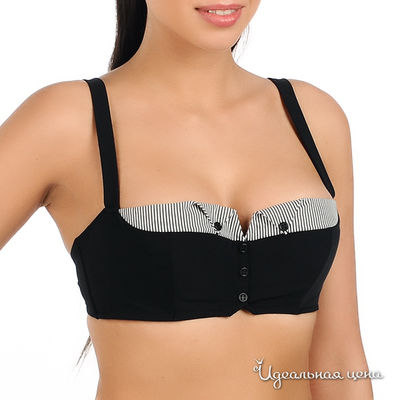 Бюстгальтер Chantal Tomass, цвет цвет черный / белый