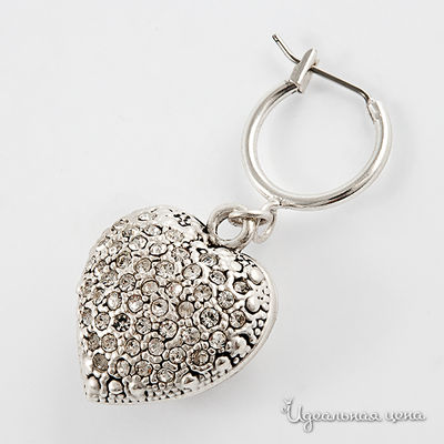 Серьги Skan Jewellery, цвет цвет серебряный