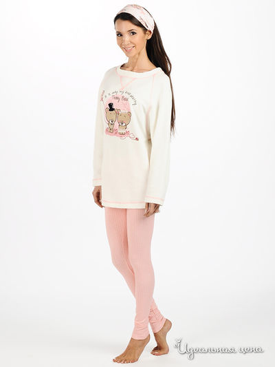 Пижама Relax Mode, цвет цвет розовый / белый