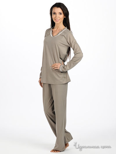 Пижама Relax Mode, цвет цвет серо-бежевый