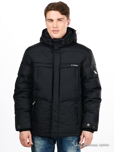 Пуховик Evolution, цвет цвет темно-синий