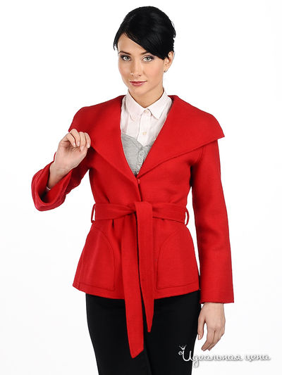 Полупальто Мультибренд, цвет цвет красный