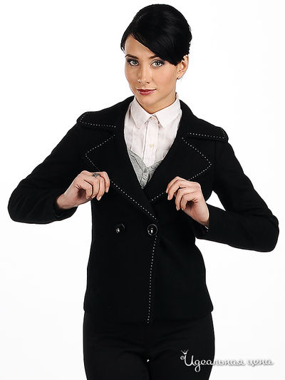 Полупальто Мультибренд, цвет цвет черный