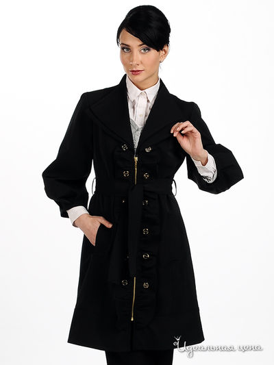 Плащ Мультибренд, цвет цвет черный