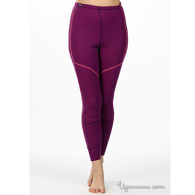 Лосины Odlo, цвет цвет фиолетовый