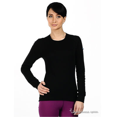 Футболка с длинными рукавами Odlo, цвет цвет черный