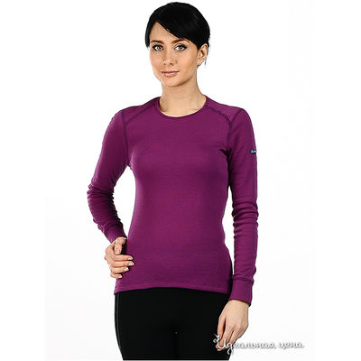 Футболка с длинными рукавами Odlo, цвет цвет фиолетовый