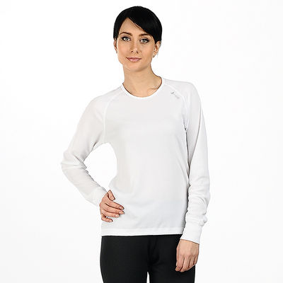 Футболка с длинными рукавами Odlo, цвет цвет белый