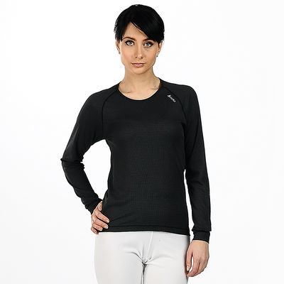 Футболка с длинными рукавами Odlo, цвет цвет черный