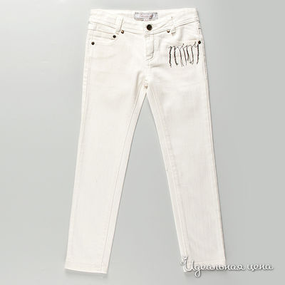 Джинсы Fracomina mini, цвет цвет кремовый