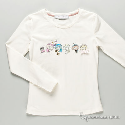 Лонгслив Fracomina mini, цвет цвет кремовый