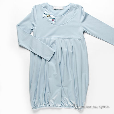 Туника Fracomina mini, цвет цвет голубой