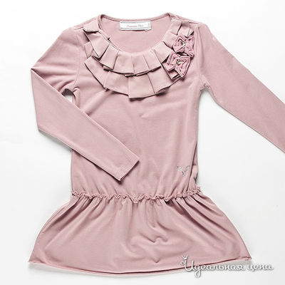 Туника Fracomina mini, цвет цвет темно-розовый