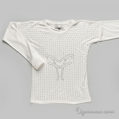 Лонгслив Fracomina mini, цвет цвет кремовый