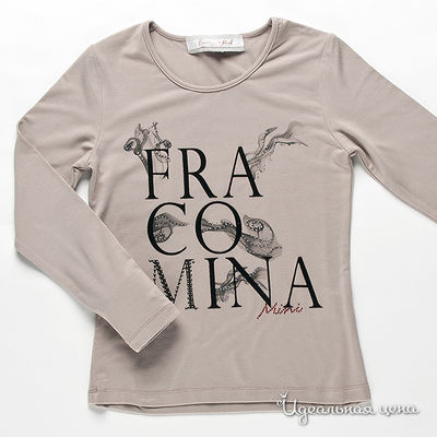 Лонгслив Fracomina mini, цвет цвет кремовый