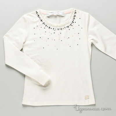 Лонгслив Fracomina mini, цвет цвет кремовый