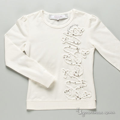 Лонгслив Fracomina mini, цвет цвет кремовый