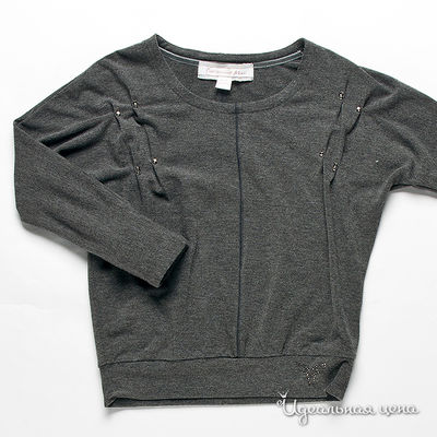 Лонгслив Fracomina mini, цвет цвет темно-серый