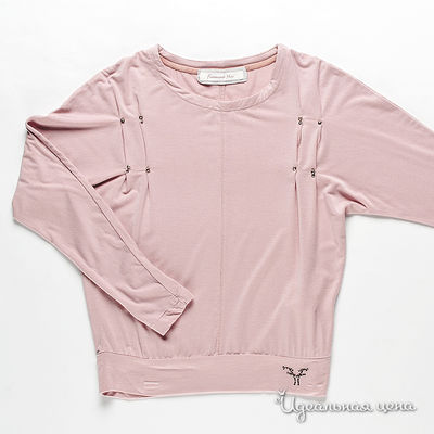 Лонгслив Fracomina mini, цвет цвет розовый