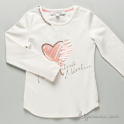 Лонгслив Fracomina mini, цвет цвет кремовый