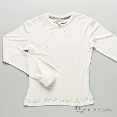 Лонгслив Fracomina mini, цвет цвет кремовый