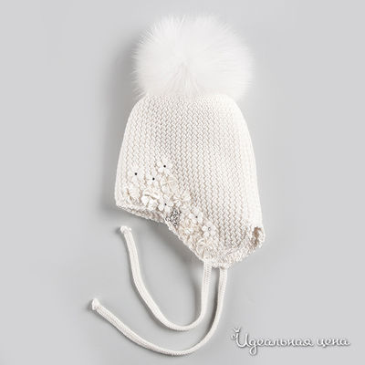 Шапка Joli bebe, цвет цвет кремовый