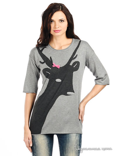 Джемпер Lemonada, цвет цвет серый