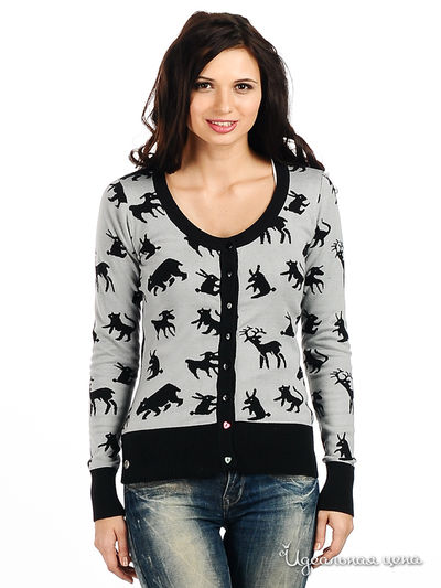 Кардиган Lemonada, цвет цвет серый