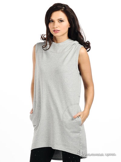 Платье Lemonada, цвет цвет серый меланж