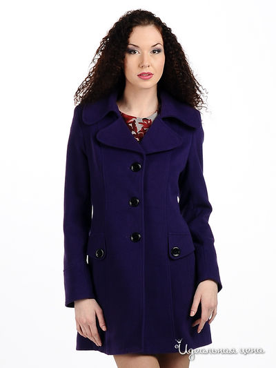 Пальто Olivero Detti, цвет цвет фиолетовый