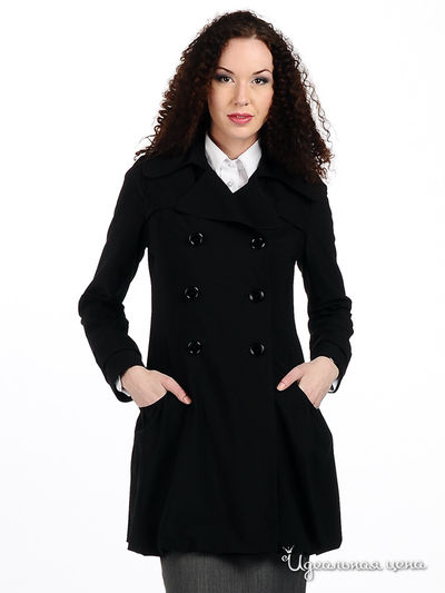 Пальто Olivero Detti, цвет цвет черный