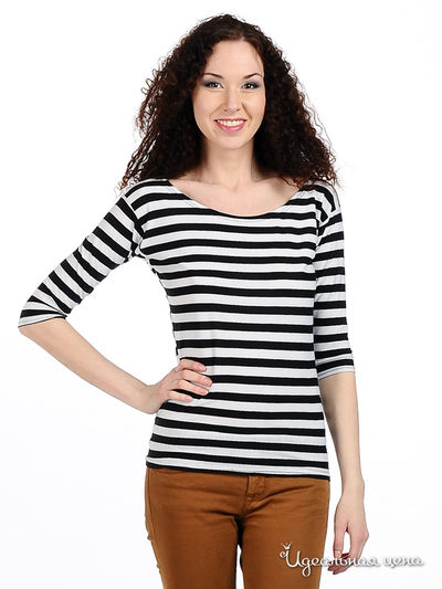 Футболка Olivero Detti, цвет цвет черный / белый