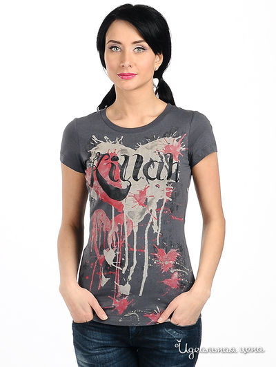 Футболка Killah, цвет цвет серый