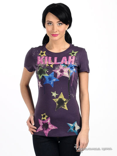 Футболка Killah, цвет цвет фиолетовый