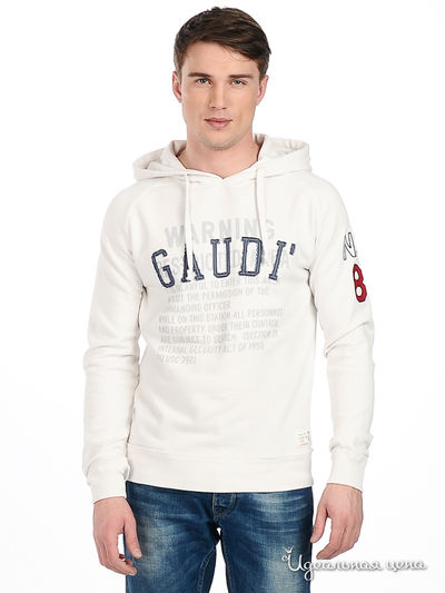 Толстовка Gaudi, цвет цвет белый