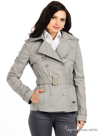 Плащ Gaudi, цвет цвет серый